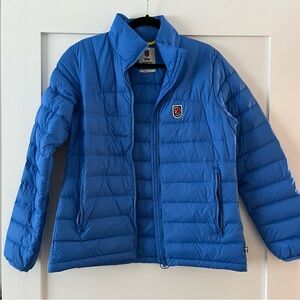 Fjallraven Blue Puffer Jacket